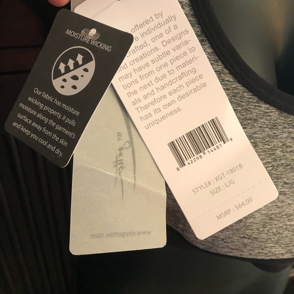 Zella Sports Bra black and grey New - Picture 7 of 7